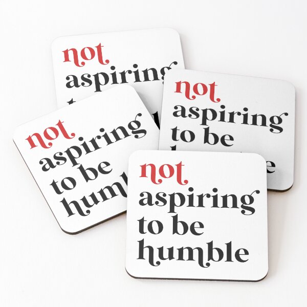 Item preview, Not Aspiring to be Humble Blue Kamala Harris designed and sold by PugPuppyLife.
