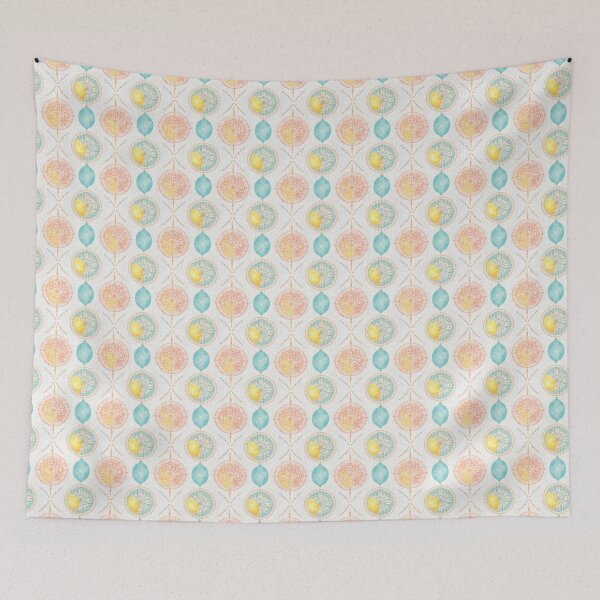 Item preview, Boho Lemon Pattern designed and sold by Designbes.