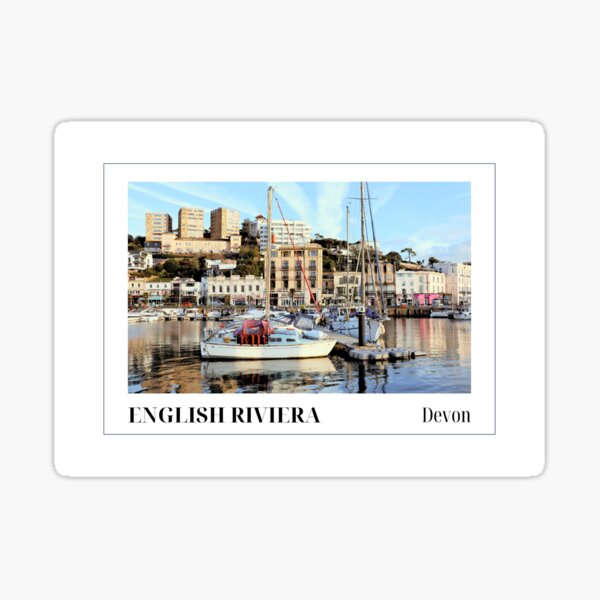 Item preview, Torquay Marina, English Riviera, Devon designed and sold by DevonCornwallPrints.