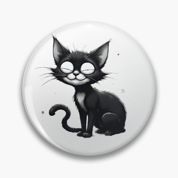 Item preview, Mischievous Black Cat designed and sold by jpmoom.
