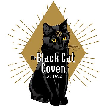 Artwork thumbnail, The Black Cat Coven by TheMoonlightShop