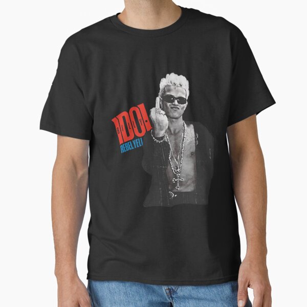 Item preview, The Man Gentle Billy Idol -- middle finger designed and sold by HullJhamer.