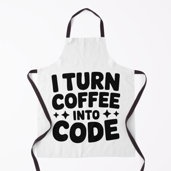 Item preview, I Turn Coffee Into Code! Cute Book Pun designed and sold by PMCreative.
