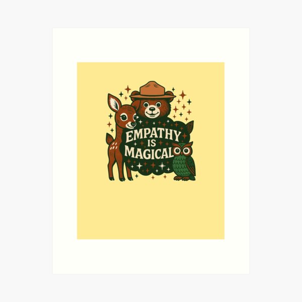 Item preview, Empathy is Magical designed and sold by Boog Monst .