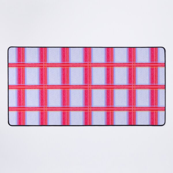 Item preview, Abstract Red White Blue Grid Pattern designed and sold by nuteling.