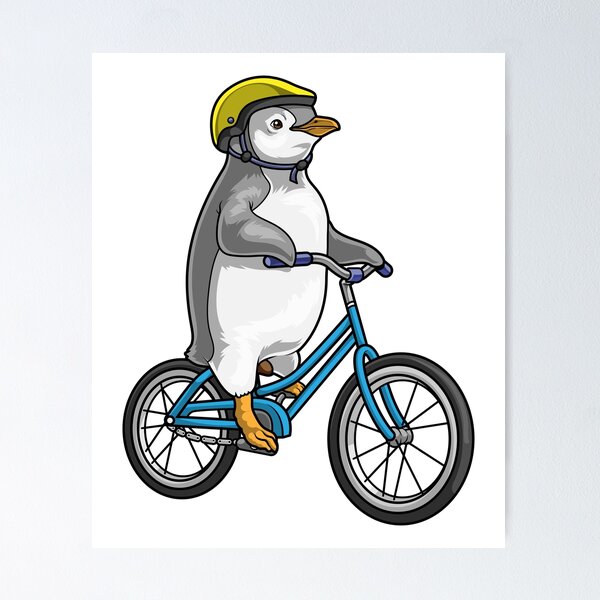 Item preview, Penguin Bicycle designed and sold by Snabdesign84.