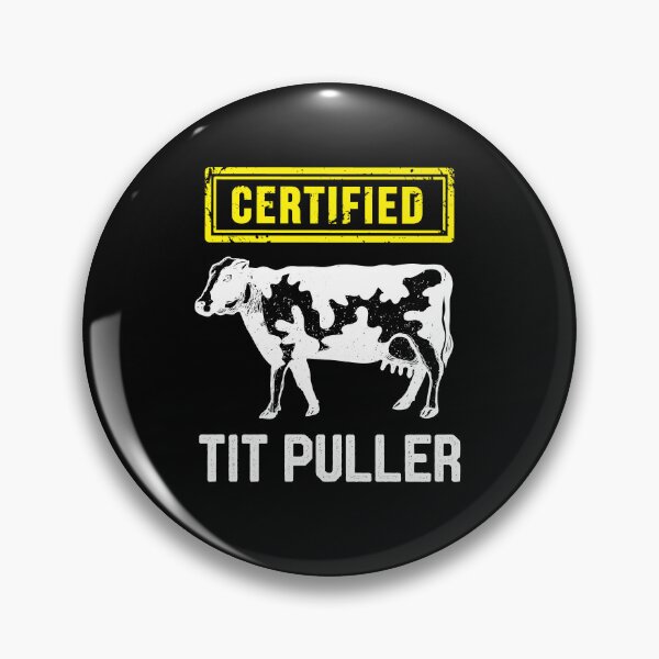 Item preview, Certified Tit Puller Funny Cow designed and sold by MasartDesigns.