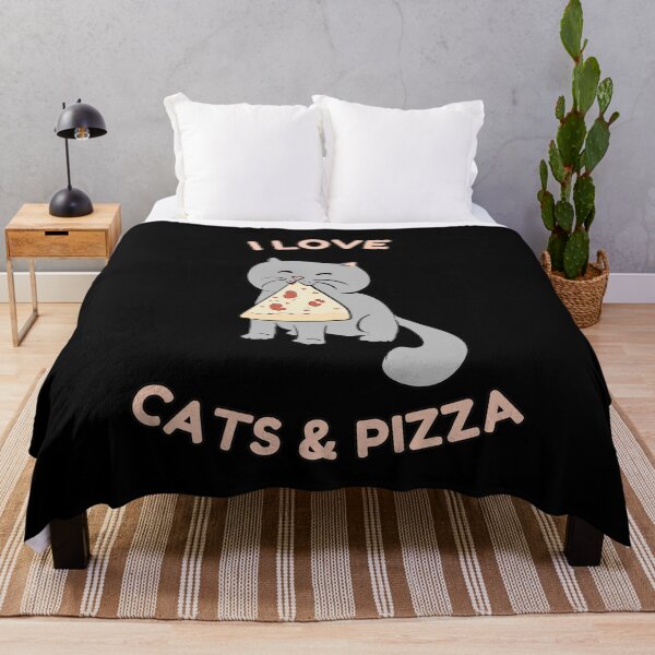 Item preview, I LOVE CATS & PIZZA designed and sold by HugSomeNettles.