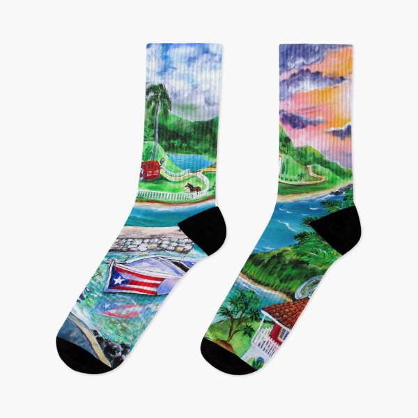 Item preview, Isla del Encanto - Heart of the Island designed and sold by galina-art.