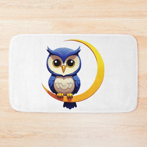 Item preview, Cute Little Blue Baby Owl designed and sold by Bunmigraphics .