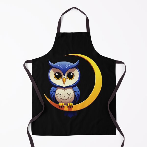 Item preview, Cute Little Blue Baby Owl designed and sold by Bunmigraphics .