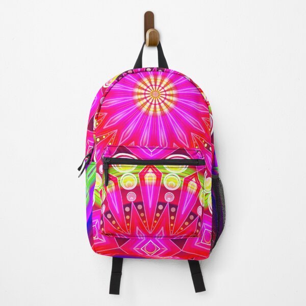 Item preview, Luminous pink mandala designed and sold by CreaTwinkles.