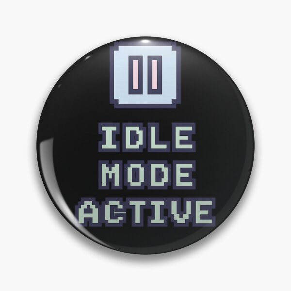 Item preview, Idle Mode Active – Pixel Calmcore Tech Tee | Lo-Fi Digital Aesthetic designed and sold by Laugh & Rewind .