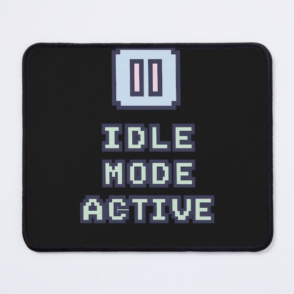 Item preview, Idle Mode Active – Pixel Calmcore Tech Tee | Lo-Fi Digital Aesthetic designed and sold by Laugh & Rewind .