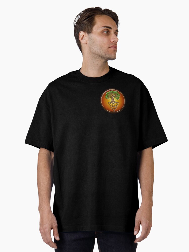 Thumbnail 2 of 7, Oversized T-Shirt, The Tree designed and sold by hjalte81.