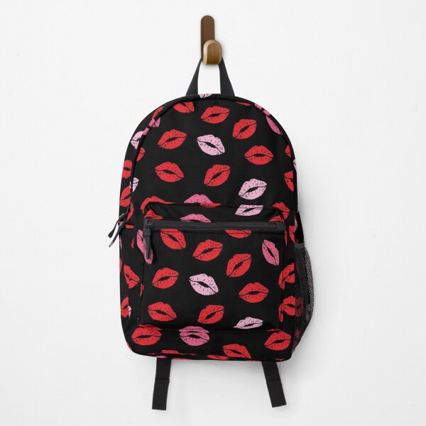 Item preview, Red and Pink Lipstick Kiss Marks Pattern designed and sold by quickkdesign.