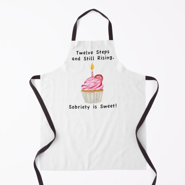Item preview, Sweet Sobriety: Cupcake with Candle and Recovery Coin designed and sold by daphsam.