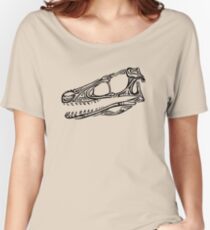 Velociraptor Skull Women's Relaxed Fit T-Shirt