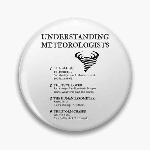 Item preview, Understanding Meteorologists – Hilarious Weather Nerd Life Definitions designed and sold by PsyFlow35.