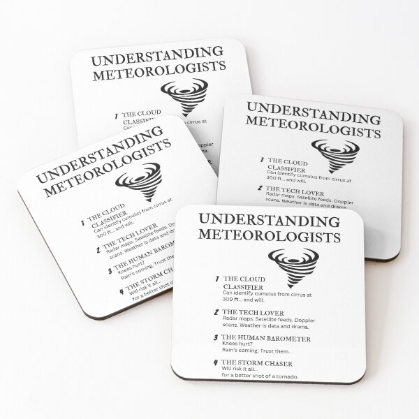 Item preview, Understanding Meteorologists – Hilarious Weather Nerd Life Definitions designed and sold by PsyFlow35.