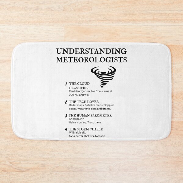 Item preview, Understanding Meteorologists – Hilarious Weather Nerd Life Definitions designed and sold by PsyFlow35.