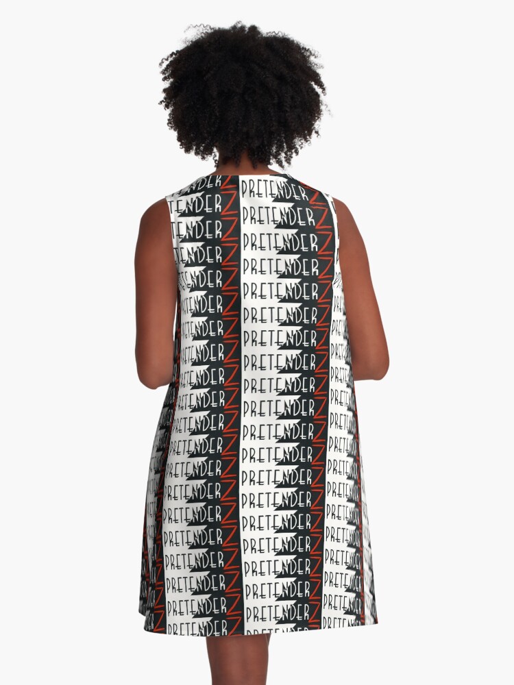 Thumbnail 3 of 4, A-Line Dress, The Pretenderz designed and sold by The-Pretenderz.