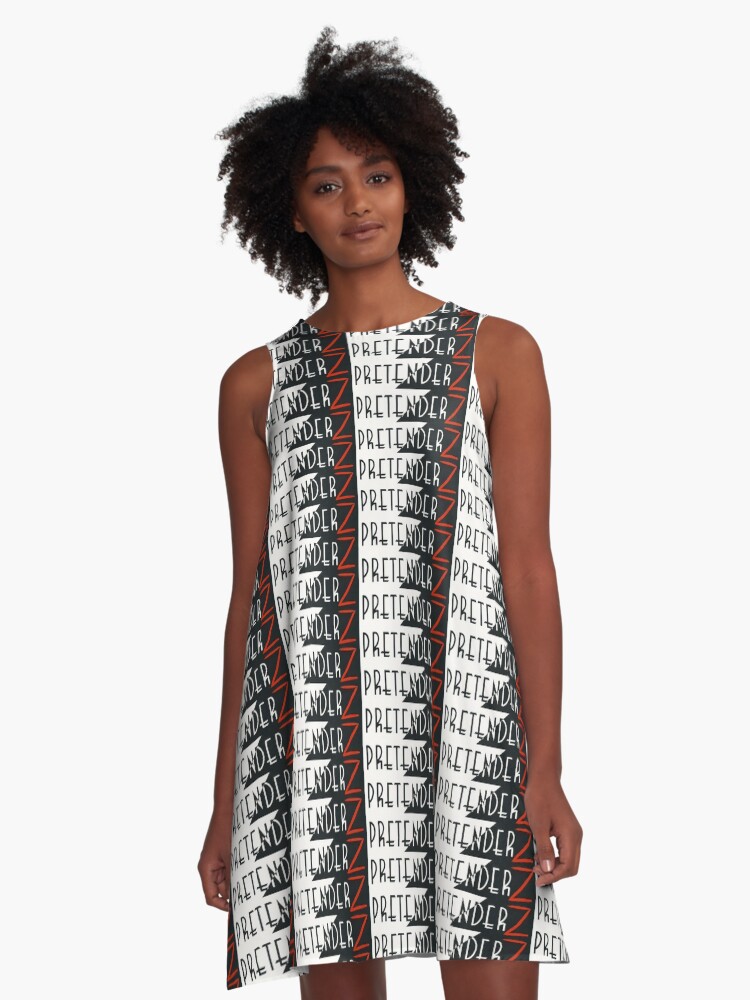 Thumbnail 1 of 4, A-Line Dress, The Pretenderz designed and sold by The-Pretenderz.