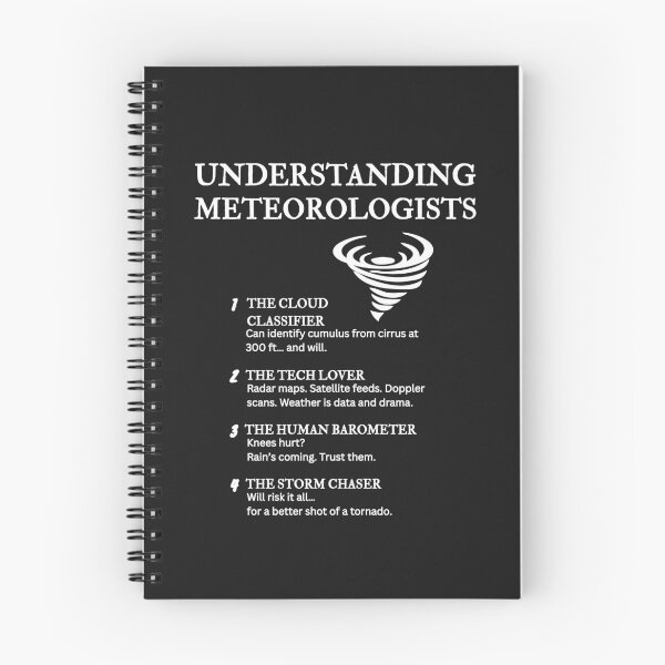 Item preview, Understanding Meteorologists – Hilarious Weather Nerd Life Definitions – Black designed and sold by PsyFlow35.