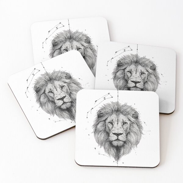 Item preview, Minimalist lion designed and sold by CHILDRENSJOY.