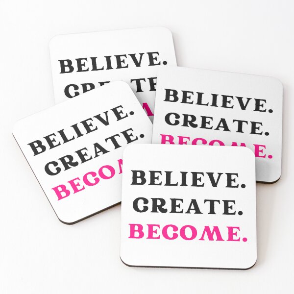 Item preview, Create. Believe. Become.  - Manifest Your Reality designed and sold by AwarenessByDesign.