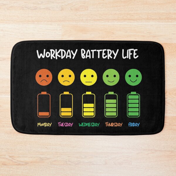 Item preview, Workday Battery Life designed and sold by E20STUDIO.