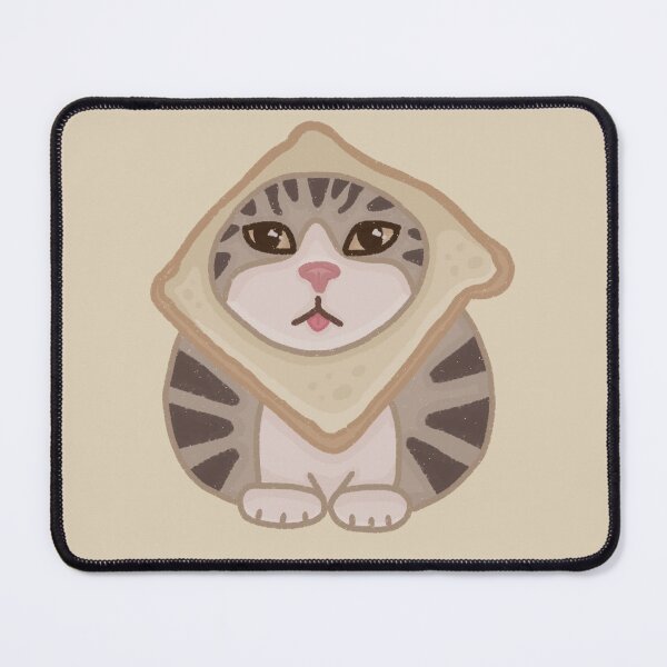 Item preview, Inbread Cat – Cute Tabby Kitty with Slice of Bread designed and sold by simple-goose.