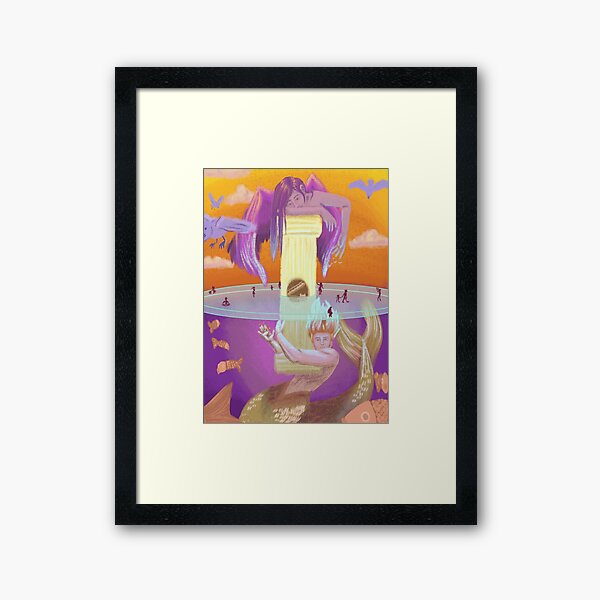 Vista previa del artículo con la obra «Niveles del Mundo», diseñado y vendido por OliverWithABee.