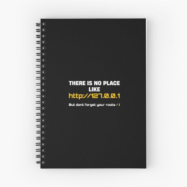 Item preview, There’s No Place Like 127.0.0.1 – Funny Developer | Geek Humor  designed and sold by Cree8if.