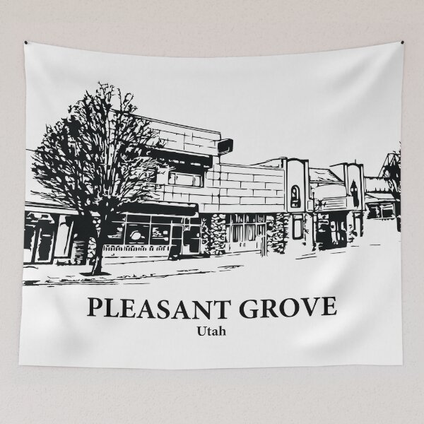 Item preview, Pleasant Grove - Utah designed and sold by Lakeric Cityscapes.