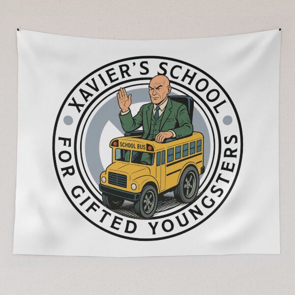 Item preview, Xavier's School Bus for Gifted Youngsters designed and sold by ShawCo.