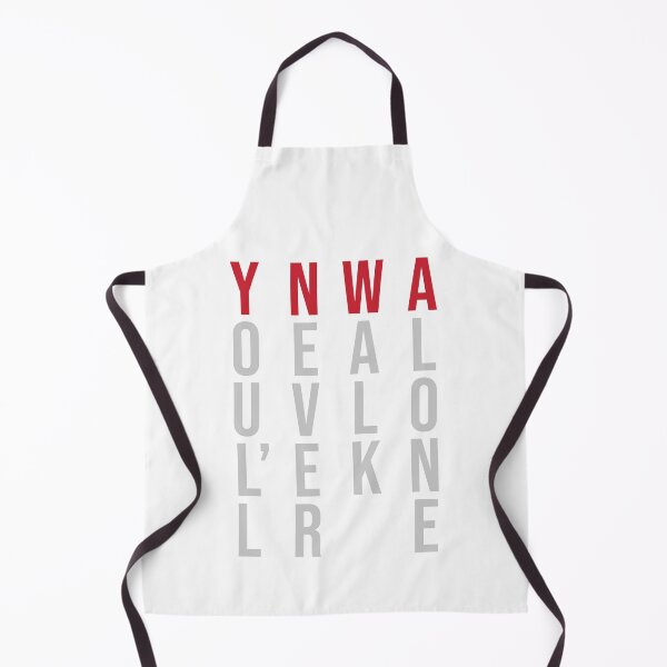 Aperçu de l'œuvre YNWA - Tu ne marcheras jamais seul en rouge - Vertical créée et vendue par happy-capy.