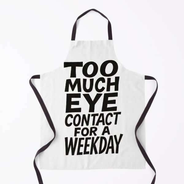 Item preview, Eye Contact. Funny Neurodivergent. designed and sold by Shoot-The-Moon.