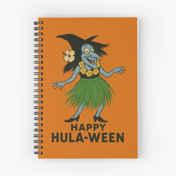 Item preview, Happy Hula-Ween – Funny Witch in Hula Skirt Halloween Design designed and sold by Victor Shadehorn.