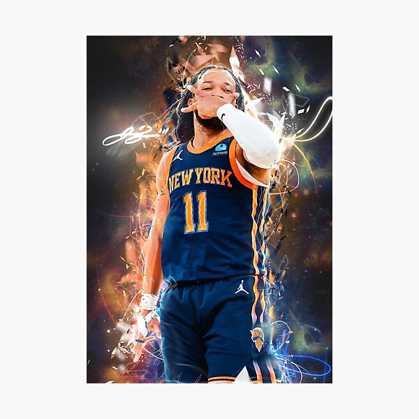 Item preview, Jalen Brunson 3 Point Celebration designed and sold by Catvektor.