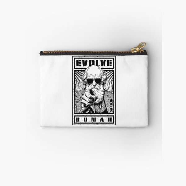 Item preview, Charles Darwin Evolution Propaganda Evolve Human Science designed and sold by GrandeDuc.
