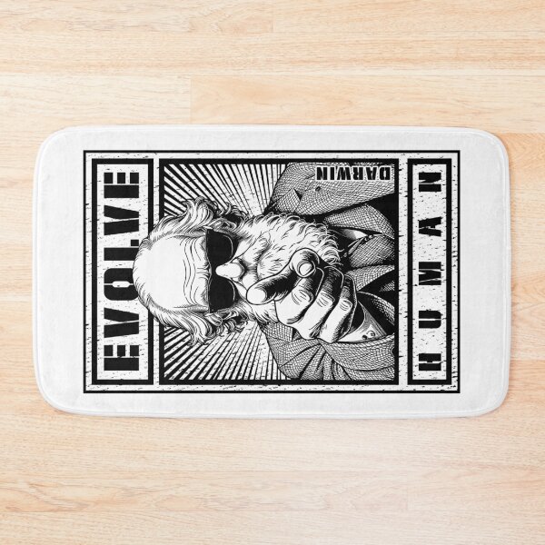 Item preview, Charles Darwin Evolution Propaganda Evolve Human Science designed and sold by GrandeDuc.