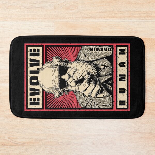 Item preview, Charles Darwin Evolution Propaganda Evolve Human Science designed and sold by GrandeDuc.