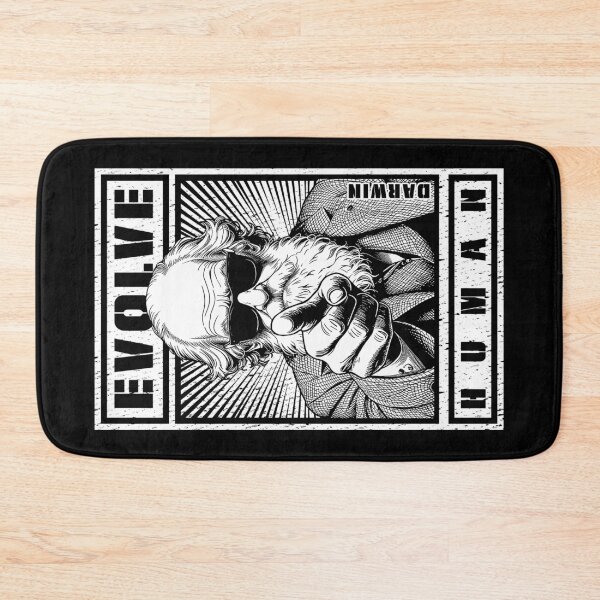 Item preview, Charles Darwin Evolution Propaganda Evolve Human Science designed and sold by GrandeDuc.