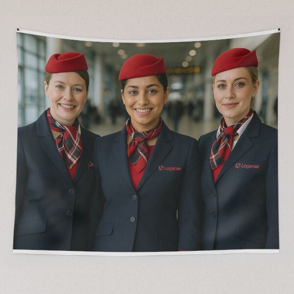 Item preview, Loganair Cabin Crew designed and sold by Skyframe Aviation.
