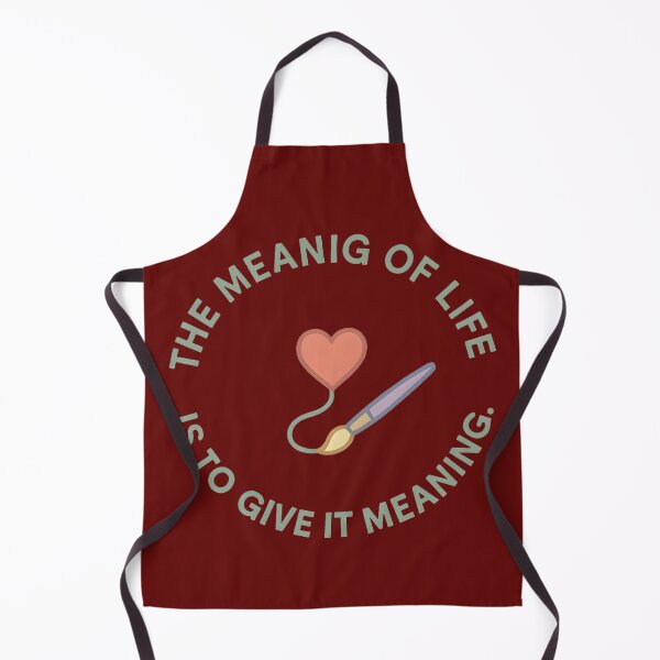 Item preview, "The Meaning of Life" Minimalist Inspirational T-Shirt Design designed and sold by Maximilianos.