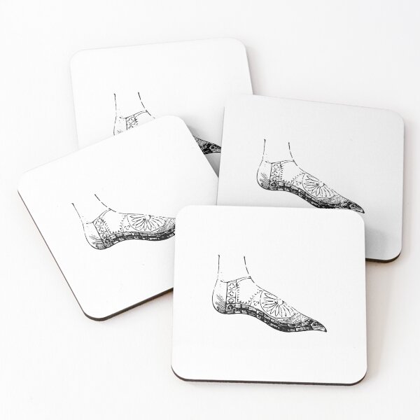 Item preview, Vintage Style Edwardian Footwear black and white designed and sold by Jason Gunti.