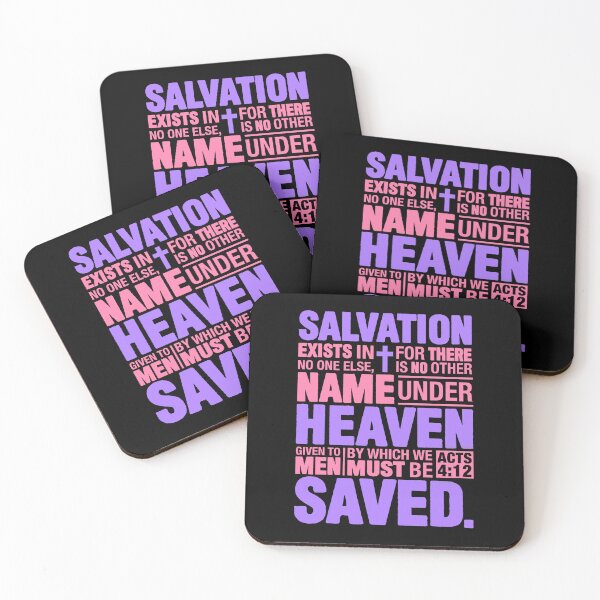 Item preview, Acts 4:12 Salvation designed and sold by plushism.