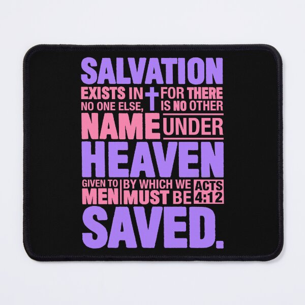 Item preview, Acts 4:12 Salvation designed and sold by plushism.