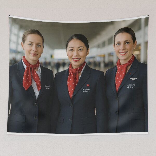 Item preview, Brussels Airlines Cabin Crew designed and sold by Skyframe Aviation.